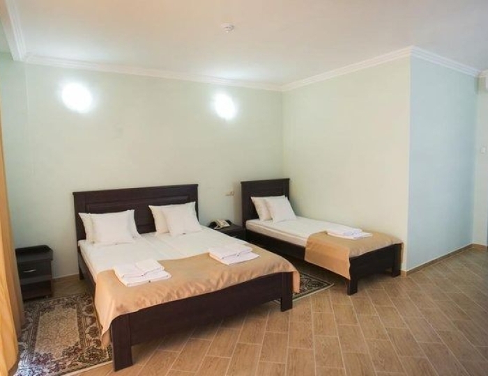 Стандартный 4-местный (вид на море) - Отель «Акра» Сухум